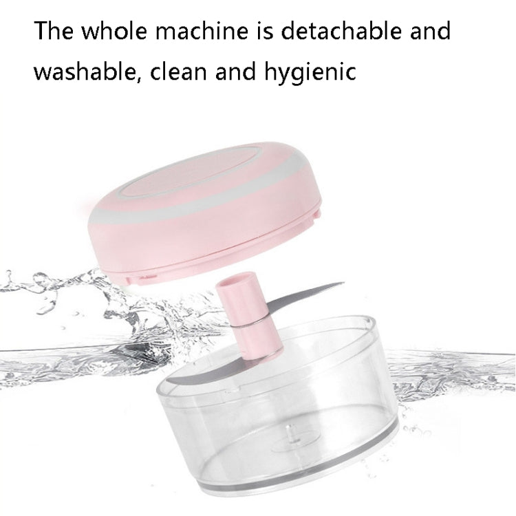 TBD0543459801_B4_3813a10a-1a76-48b4-b20b-cd3616882c8e Electrical USB Rechargeable Garlic Mixing Masher Complementary Food Masher Stainless Steel Crushing Garlic Peeling Device Wireless Mini Garlic Cutter(Green) - Image 6