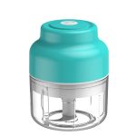 Wireless USB Charging Garlic Machine Baby Food Supplement Machine, Style:100ml Small Power(Blue) - Image 2