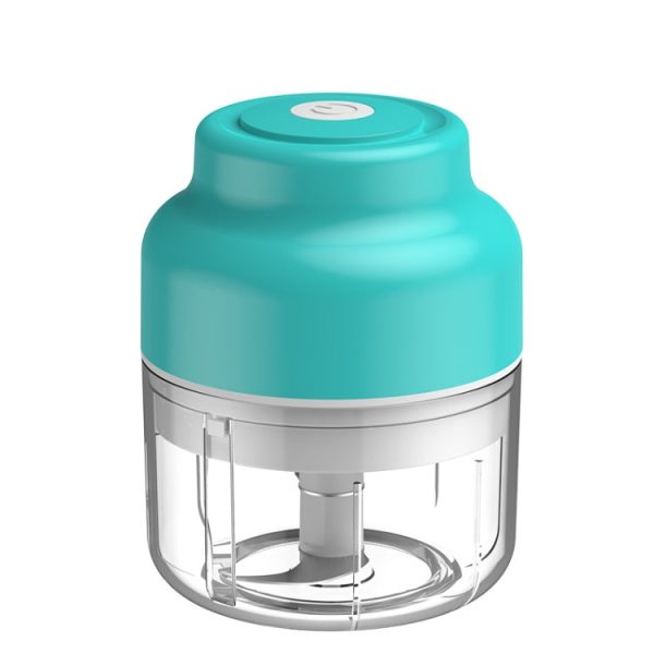 Wireless USB Charging Garlic Machine Baby Food Supplement Machine, Style:100ml Small Power(Blue) - Image 2