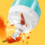 Wireless USB Charging Garlic Machine Baby Food Supplement Machine, Style:100ml Small Power(Blue) - Image 3