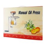 Manual Peanut Nuts Seeds Oil Press Expeller Oil Extractor Machine(Silver) - Image 5