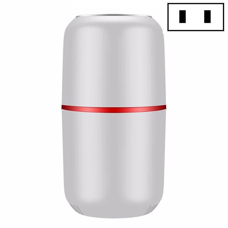 TBD0562970105 Electric Small Grinder Household Seasoning Miscellaneous Grains Chinese Medicine Coffee Grinder 110V US Plug (White) - Image 1