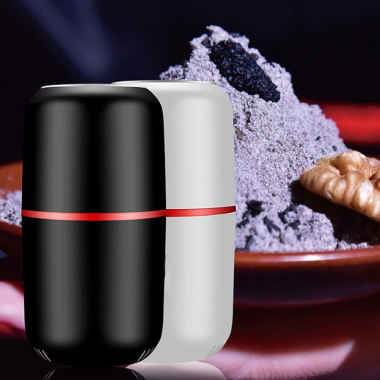 TBD0562970105_B1 Electric Small Grinder Household Seasoning Miscellaneous Grains Chinese Medicine Coffee Grinder 110V US Plug (White) - Image 3