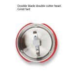 Electric Small Grinder Household Seasoning Miscellaneous Grains Chinese Medicine Coffee Grinder 110V US Plug (White) - Image 5
