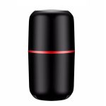 Electric Small Grinder Household Seasoning Miscellaneous Grains Chinese Medicine Coffee Grinder 110V US Plug (Black) - Image 2