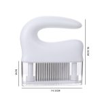 Stainless Steel Tenderloin Meat Knocking Meat Needle 48-Pin Household Kitchen Rib Breaker(White) - Image 5