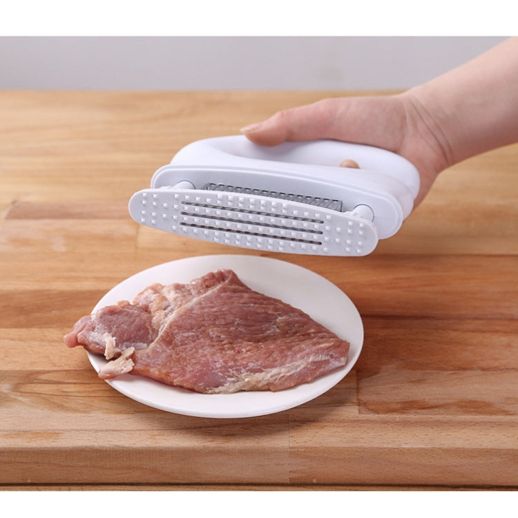 TBD0563184801_B5 Stainless Steel Tenderloin Meat Knocking Meat Needle 48-Pin Household Kitchen Rib Breaker(White) - Image 6