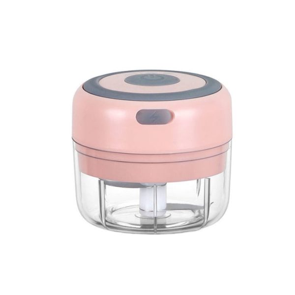 ZM-14 Household Mini Wireless Electric Garlic Masher, Colour: Pink 100ml - Image 1