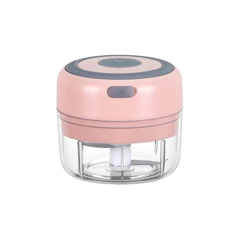 TBD0571959803 ZM-14 Household Mini Wireless Electric Garlic Masher, Colour: Pink 100ml - Image 1