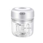 ZM-14 Household Mini Wireless Electric Garlic Masher, Colour: High Cup White 250ml