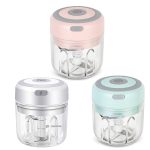 ZM-14 Household Mini Wireless Electric Garlic Masher, Colour: High Cup Green 250ml - Image 2