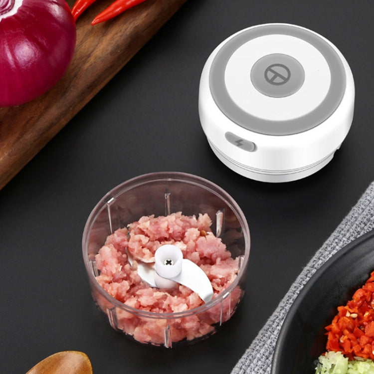 TBD0571959806_B4 ZM-14 Household Mini Wireless Electric Garlic Masher, Colour: High Cup Pink 250ml - Image 6