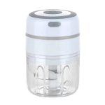 ZM-14 Household Mini Wireless Electric Garlic Masher, Colour: White Big Power 250ml