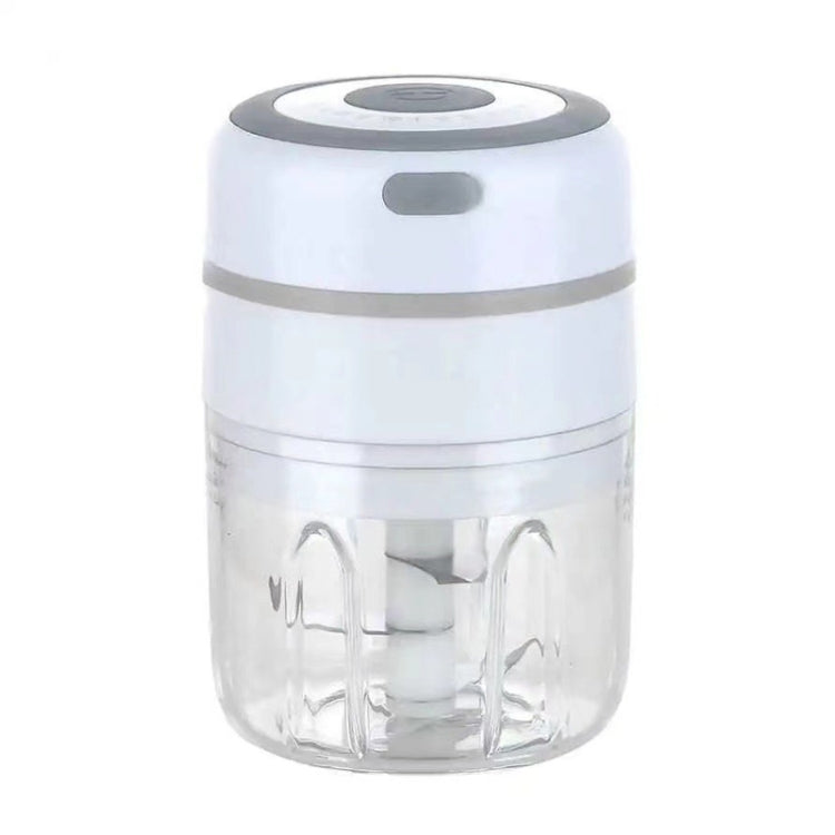 TBD0571959813 ZM-14 Household Mini Wireless Electric Garlic Masher, Colour: White Big Power 250ml - Image 1