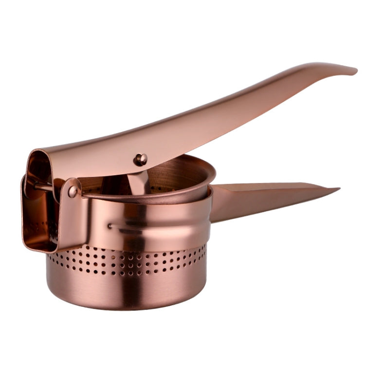 TBD0572136102 Stainless Steel Manual Juicer Detachable Juicer Commercial Large Capacity Fruit Juicer Rose Gold - Image 1