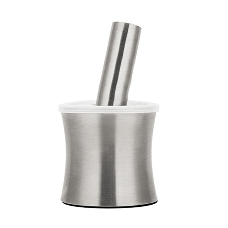 TBD0572191702 Kitchen 304 Stainless Steel Garlic Masher Spice Bean Nut Grinder, Specification: Waist Shape - Image 1