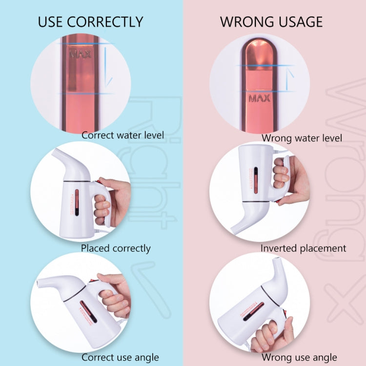 TBD05844114_3 ES-150 700W Household Handheld Garment Ironing Machine Steam Ironing Machine Mini Electric Iron,UK Plug - Image 4