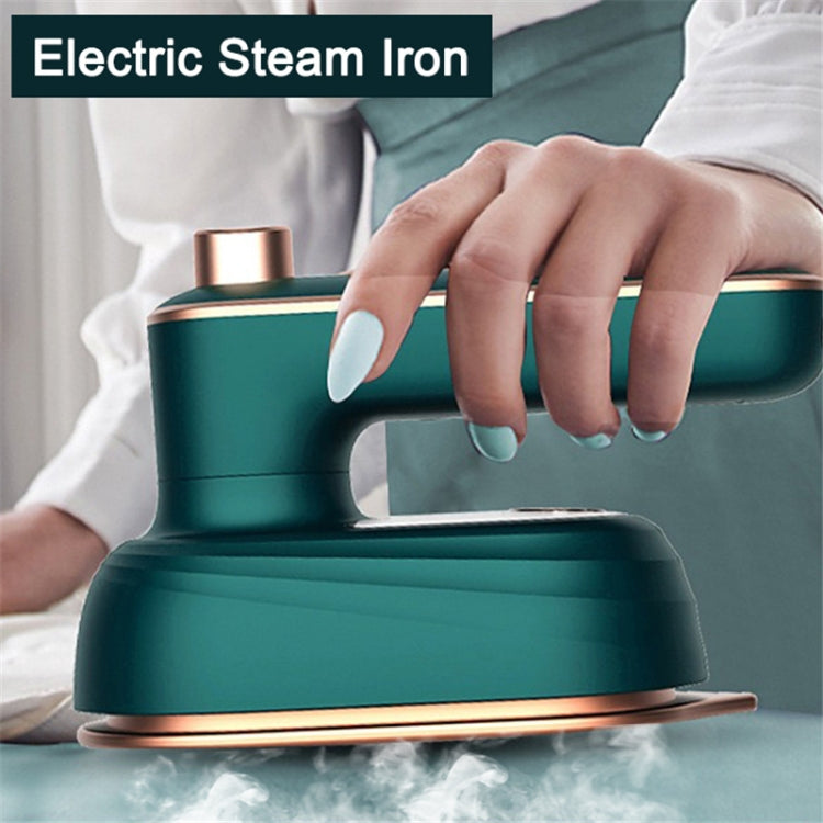 TBD0590633502_B1 33W Handheld Electric Ironing Machine Rotatable Dry And Wet Garment Steam, Product specifications: EU Plug(Gemstone Green) - Image 2