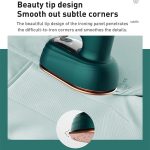 33W Handheld Electric Ironing Machine Rotatable Dry And Wet Garment Steam, Product specifications: EU Plug(Gemstone Green) - Image 6