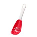 Kitchen Grinding And Draining Spoon(Red)