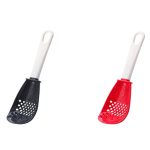 Kitchen Grinding And Draining Spoon(Black) - Image 2