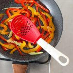 Kitchen Grinding And Draining Spoon(Black) - Image 5