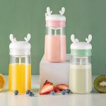 V7 Automatic Electric Stirring Cup Plastic Shake Cup(White) - Image 2