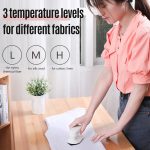 IM-168 Mini Wireless Ironing Iron Garment Steam(White) - Image 3