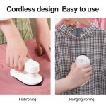 IM-168 Mini Wireless Ironing Iron Garment Steam(White) - Image 6