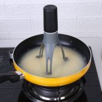 Kitchen Automatic Egg Beater Triangular Mixer(Black) - Image 5