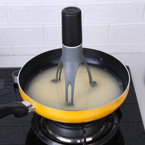 Kitchen Automatic Egg Beater Triangular Mixer(Black) - Image 5