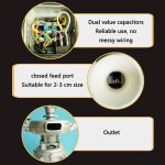 Household Electric Grain Particle Crushing Mill, US Plug, Power: 1.5KW Copper Wire - Image 4