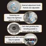 Household Electric Grain Particle Crushing Mill, US Plug, Power: 3KW Copper Wire - Image 3