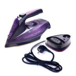 2400W Household Wireless Iron Handheld Steam Iron Garment Steamer,EU Plug(Purple) - Image 2