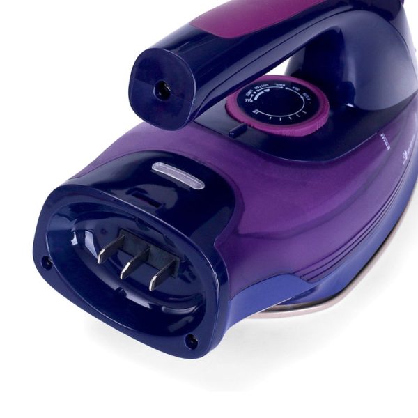 2400W Household Wireless Iron Handheld Steam Iron Garment Steamer,EU Plug(Purple) - Image 3