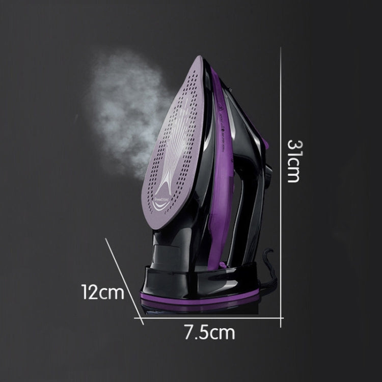 TBD0602821401_B3 2400W Household Wireless Iron Handheld Steam Iron Garment Steamer,EU Plug(Green) - Image 4