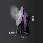 2400W Household Wireless Iron Handheld Steam Iron Garment Steamer,EU Plug(Purple) - Image 4