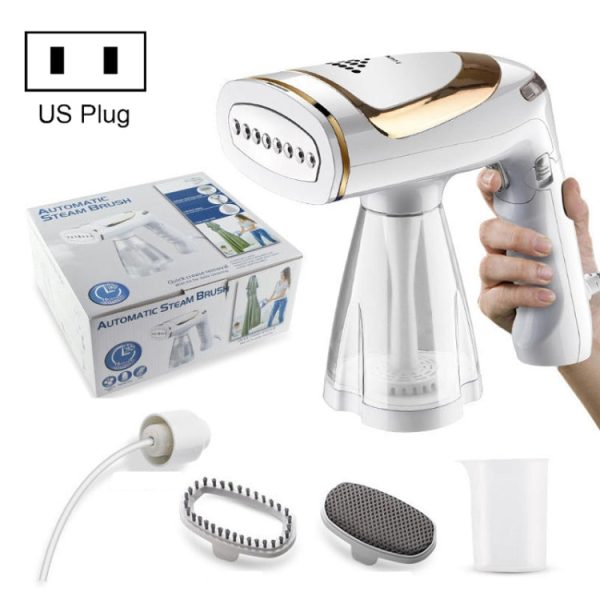 1600W  Handheld Folding Iron Mini Steam Iron, Color: White Single Gear(US Plug) - Image 1