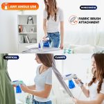 1600W  Handheld Folding Iron Mini Steam Iron, Color: White Single Gear(EU Plug) - Image 6