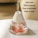 Household Desktop Mini Volcano Humidifier Air Purifier(White) - Image 3