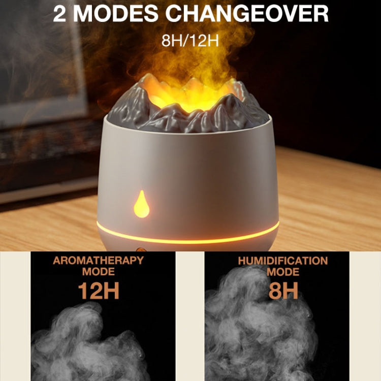 TBD0603452201_B4_aef800ed-15ff-4843-97af-67f53a90a963 HS01 Simulation Flame Humidifier Home Aromatherapy Machine With Night Light(Black) - Image 5