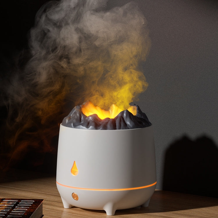TBD0603452201_B6_07d3ae97-0a6a-4adb-a612-9ee43a3e003b HS01 Simulation Flame Humidifier Home Aromatherapy Machine With Night Light(Black) - Image 7