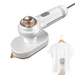 30W Mini Steamer Rotary Folding Iron Insulation Anti-Scald Garment US Plug(White)