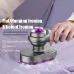 30W Mini Steamer Rotary Folding Iron Insulation Anti-Scald Garment US Plug(Grey) - Image 2