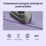 30W Mini Steamer Rotary Folding Iron Insulation Anti-Scald Garment US Plug(Grey) - Image 7