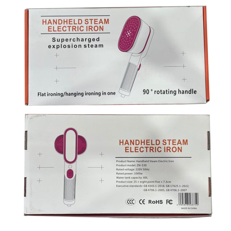 TBD06043044_B11_65233551-bc8f-4b01-90b3-19e93fade1b5 1000W 60ml Water Tank Handheld Garment Steamer with Rotatable Ironing Panel 220V EU Plug - Image 12