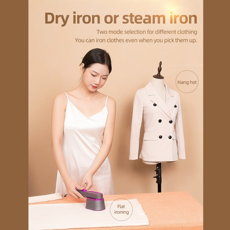 TBD06043044_B7_9ca6f965-c2a2-4414-b514-0a0080ed5465 1000W 60ml Water Tank Handheld Garment Steamer with Rotatable Ironing Panel 220V EU Plug - Image 8