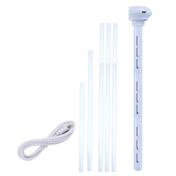 USB Plug-in Mini Portable Detachable Car Humidifier, Spec: Humidifier+3sets Sticks - Image 1