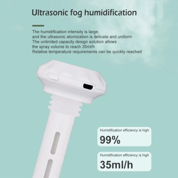 USB Plug-in Mini Portable Detachable Car Humidifier, Spec: Humidifier+3sets Sticks - Image 9
