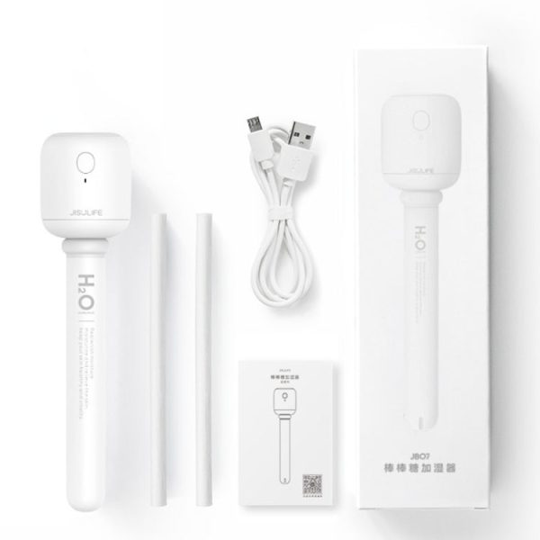 JisuLife JB07 Wireless High Mist Portable Humidifier, No Water Tank, Color: White 1100mAh - Image 15